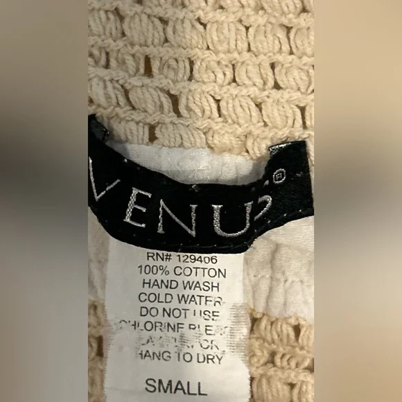 VENUS White and Tan Maxi Skirt - Picture 5 of 6